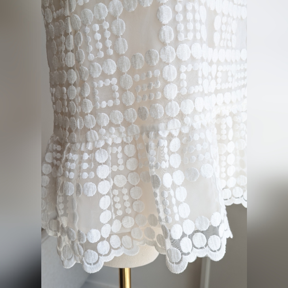 Leifsdottir Anthropologie Embroidered Top - Picture 6 of 11